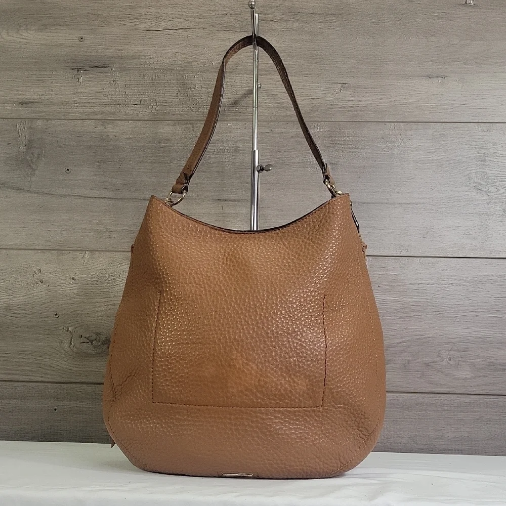 Rebecca Minkoff Brown Pebble Leather Tote Bag